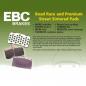 Preview: Bremsbelag EBC EPFA158HH für Bremszange Pro-One 4 Kolben Bremssattel