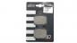 Preview: Bremsbelag hinten BRAKING 828SM1 Semi-Sinter standard