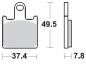 Preview: Bremsbelag vorne BRAKING 927CM55 Sintermetall