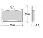 Preview: Sport Bremsbelag vorne BRAKING 707P50 Sintermetall Race/Sport