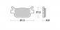 Preview: Bremsbelag hinten BRAKING 908P30 Sintermetall