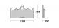 Preview: Sport Bremsbelag vorne BRAKING 879P50 Sintermetall Race/Sport