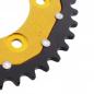 Preview: ZF Kettenrad Dual, 39 Zaehne,Teilung 520, gold