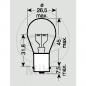 Preview: Lampe, Glühbirne 6V21W, BA15S
