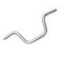 Preview: Lenker Apehanger stahl chrom mit Kabelkerbe 1 Zoll TRW