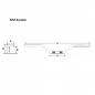 Preview: Lenker MSP Racebar stahl CR mit Kabelkerbe 1 Zoll