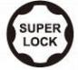 Preview: Universal Steckschlüsselsatz Superlock 1/4 und 3/8 und 1/2 Zoll, 200-teilig, Kraftwerk 1037