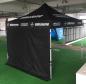 Preview: Racing Zelt, Pavillon 3x3m, Scherenzelt schwarz, ohne Seitenwände