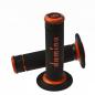 Preview: Griffgummi schwarz/orange D.22mm, L.118mm geschlossen