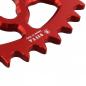Preview: Alu-Kettenrad 39Z Teilung 525 rot Sitta Innendurchmesser 076 Lochkreis 100