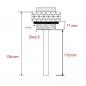 Preview: Öltemperatur Direktmesser   M 20X2.5 mm
