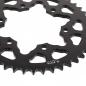 Preview: Alu-Kettenrad 45Z Teilung 525 schwarz Sitta Innendurchmesser 106 Lochkreis 125