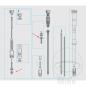 Preview: Gegendruckfeder Gabel, 8mm Kayaba 110550001001