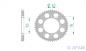 Preview: AFAM Kettenrad Alu Teilung 428, Zähne 51