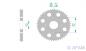 Preview: Kettenrad Stahl Teilung 428, Zähne 48