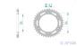 Preview: AFAM Kettensatz, SUZUKI DR 350 USA L, mit A520XRR3-G Kette