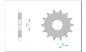 Preview: AFAM Kettensatz, KAWASAKI ZR 1100 Zephyr A1, mit A530XSR2-G Kette