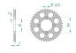 Preview: AFAM Kettensatz Alu, BETA Rev 3 125, mit A520MR2-G Kette