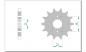 Preview: AFAM Kettensatz, CAGIVA E 750 Lucky explorer, mit A530XMR3 Kette