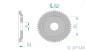 Preview: AFAM Kettensatz, DERBI 50 R Senda Racer, mit A420R1-G Kette