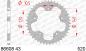 Preview: AFAM Kettensatz, TRIUMPH 900 Scrambler 694350 ->, mit A520XSR-G Kette