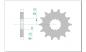 Preview: AFAM Kettensatz, TRIUMPH 955 ST Sprint, mit A530XSR2-G Kette