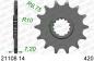 Preview: AFAM Kettensatz Alu, YAMAHA YZ 65, mit A420MX2-G Kette