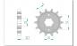 Preview: DID Kettensatz HONDA CB 550 F/K, mit DID 530VX Kette