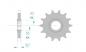 Preview: DID Kettensatz Kit Yamaha TDM 850 H mit DID GG525ZVMX