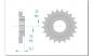 Preview: DID Kettensatz HARLEY DAVIDSON 1200 5 speed Sportster, mit DID 530ZVMX Kette
