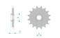 Preview: DID Kettensatz GAS-GAS EC 50 Rookie, mit DID 420D Kette