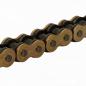 Preview: X-Ring Kette DID GB 530VX (G&B) 124 Glieder offen mit Nietschloss gold