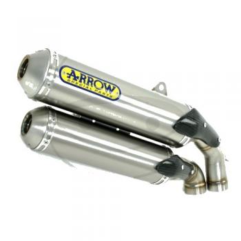 Schalldämpfer Arrow 71629PR Round Sil Titan
