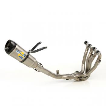 LeoVince SBK Komplettanlage Factory R Corsa Titan (Volltitananlage) mit Carbon Endkappe