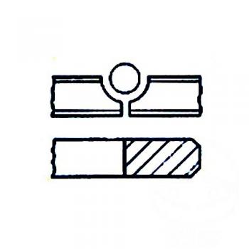 Kolbenring 39x1,5G15H