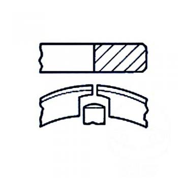 Kolbenring 41x1,5G30H