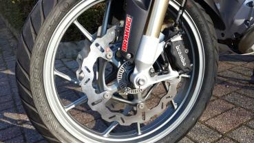 BRAKING OKWH01 Oversize Wave Bremsscheiben Kit 320mm BMW R1200GS 2013-16 (Radial Zange)