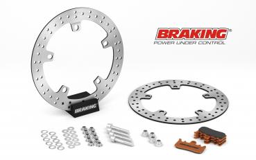 BRAKING OKRH01 Oversize Bremsscheiben Kit 320mm BMW R1200GS 2013-16 (Radial Zange)