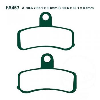 Bremsbelag EBC FA457HH vorne