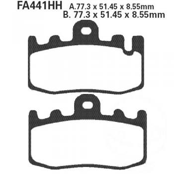 Bremsbelag EBC FA441HH vorne rechts