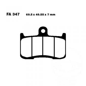 Bremsbelag EBC FA347HH vorne