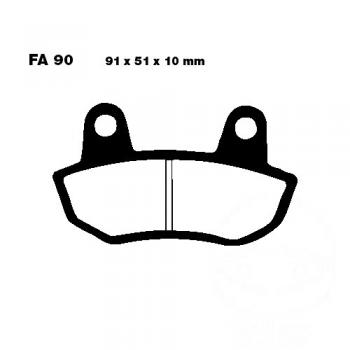 Bremsbelag EBC FA090 vorne