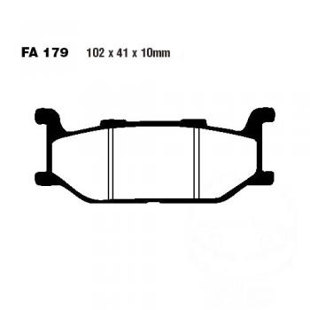 Bremsbelag EBC FA179 vorne