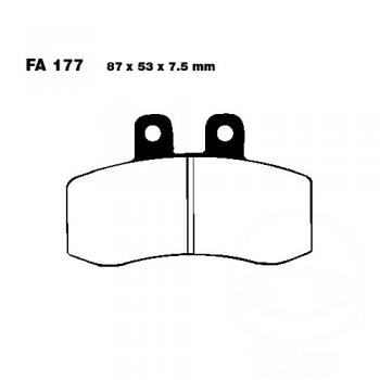 Bremsbelag EBC FA177 vorne