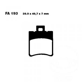 Bremsbelag EBC SFAC193 vorne