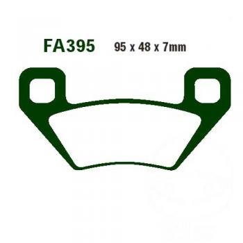 Bremsbelag EBC FA395R hinten