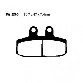 Bremsbelag EBC FA256HH hinten