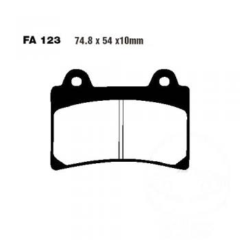Bremsbelag EBC FA123HH hinten