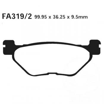 Bremsbelag EBC FA319/2 hinten
