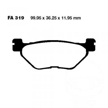 Bremsbelag EBC SFA319HH hinten